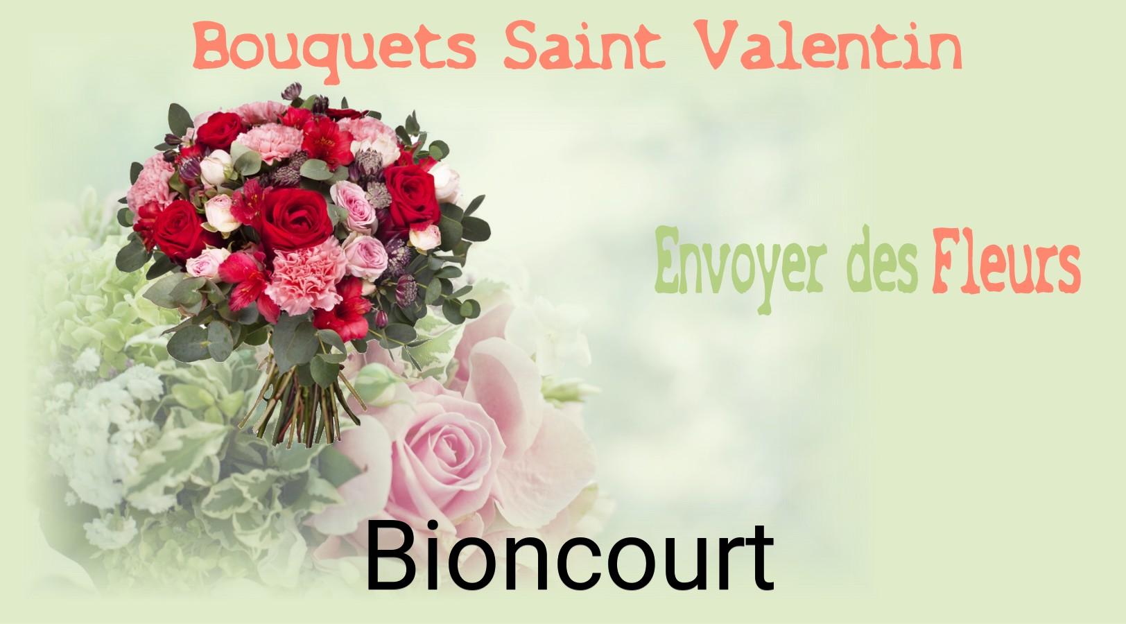 Roses de Saint-Valentin livrées à Bioncourt